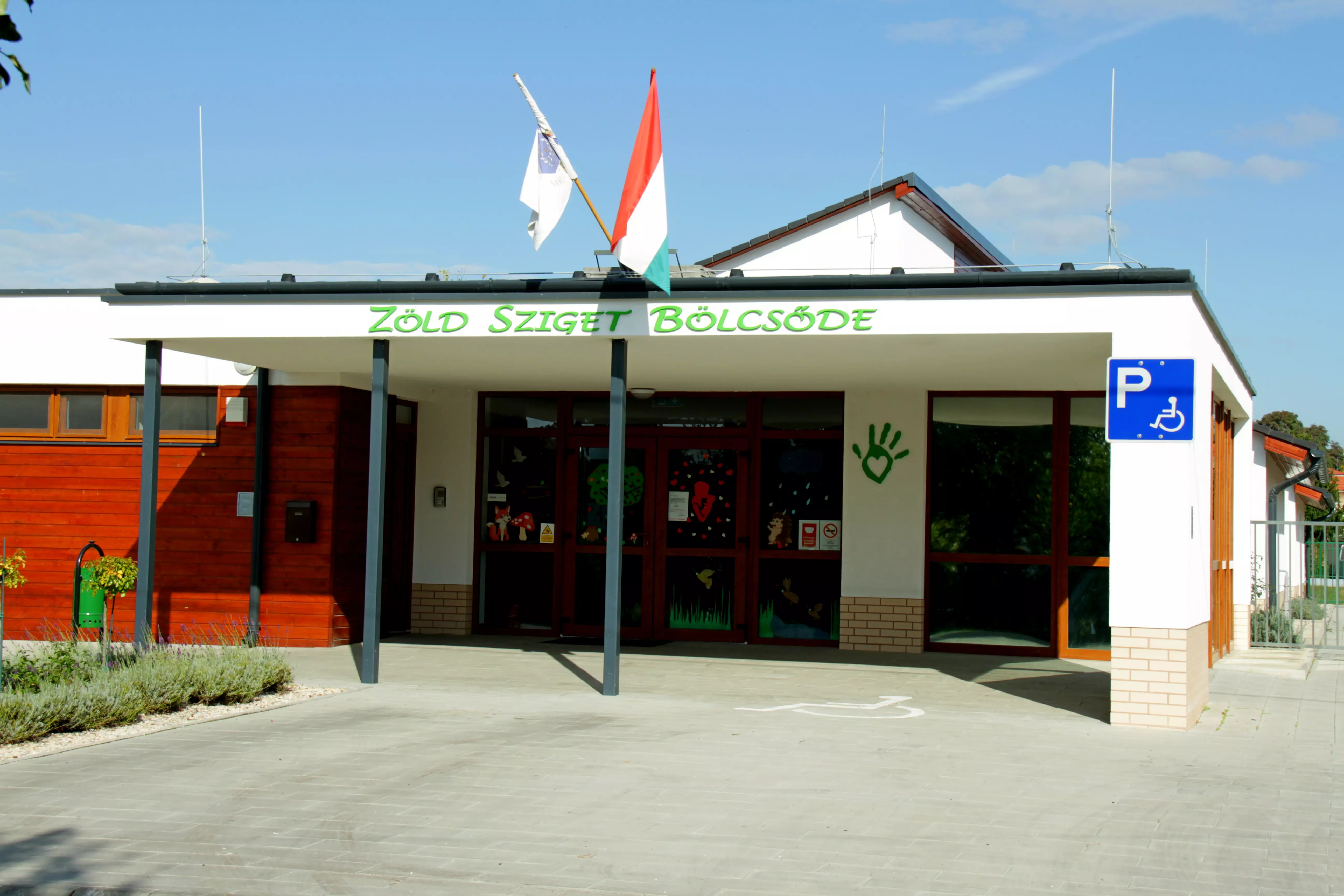 A bölcsőde épülete